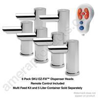 EZ Fill - Top Fill, MULTI-FEED LIQUID Soap Dispenser Head