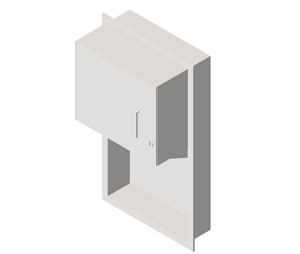 Roll Paper Towel Dispenser - Surface Mounted, 045224-9