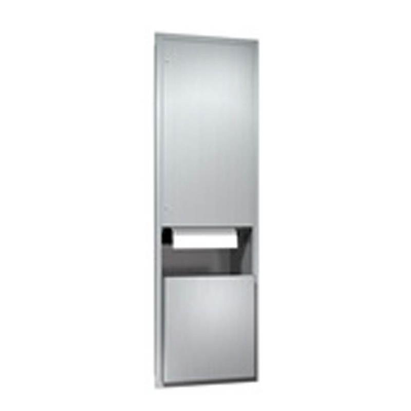 Traditional - Paper Towel Dispenser & Waste Receptacle - Roll - 13.3 gal. - Rece