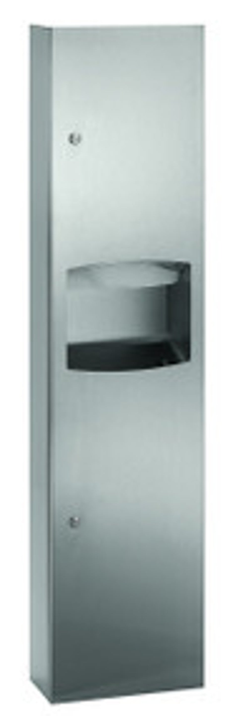 Bradley Towel Dispenser/Waste Receptacle Combination Unit