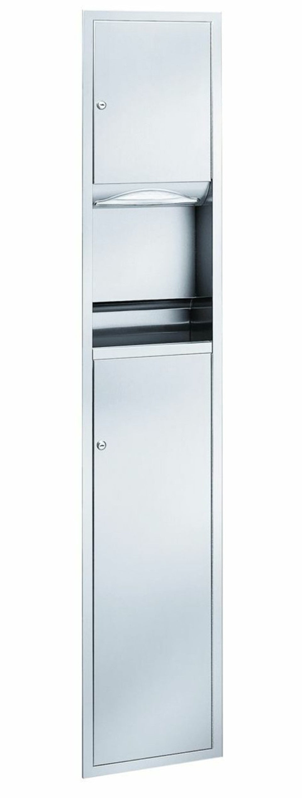 Bradley High Capacity Towel Dispenser / 9.2 Gallon Waste Receptacle