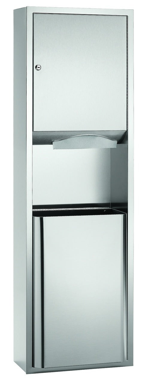 Towel/Waste, 12 Gal, Rec, Combination Units, 237-350000