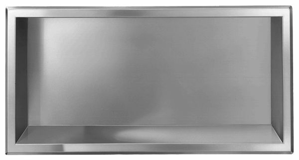 Stainless Steel Shelf, Recessed Shelf, Stainless Steel, 760