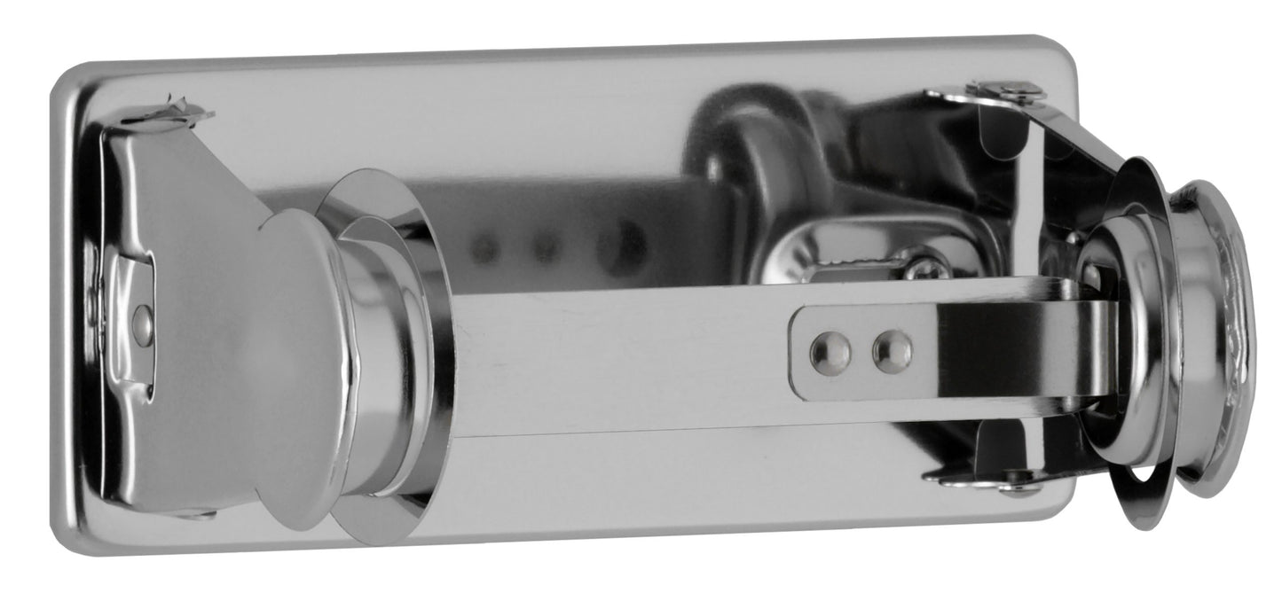 Vandal-Resistant Toilet Tissue Dispenser for Single Roll