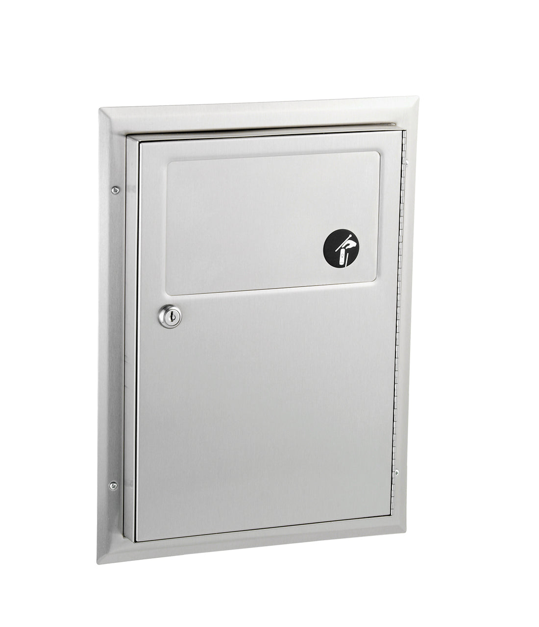 Sanitary Napkin Disposal, Partition Mounted