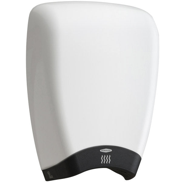 TerraDry ADA Surface-Mounted Hand Dryer, White Cover 115V