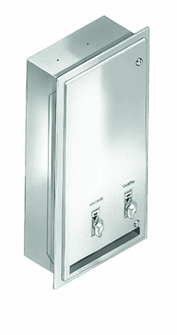 401 with 25c Mechanism, Napkin/Tampon Vendor, 401-45