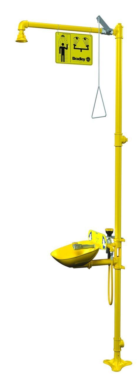 Safety Shower and Eyewash, Combination Units, S19314P