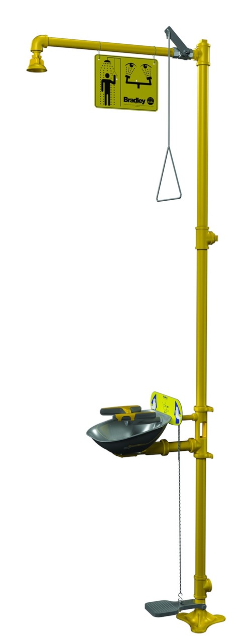 Safety Shower and Eye/Facewash, Eyewashes, S19314AC