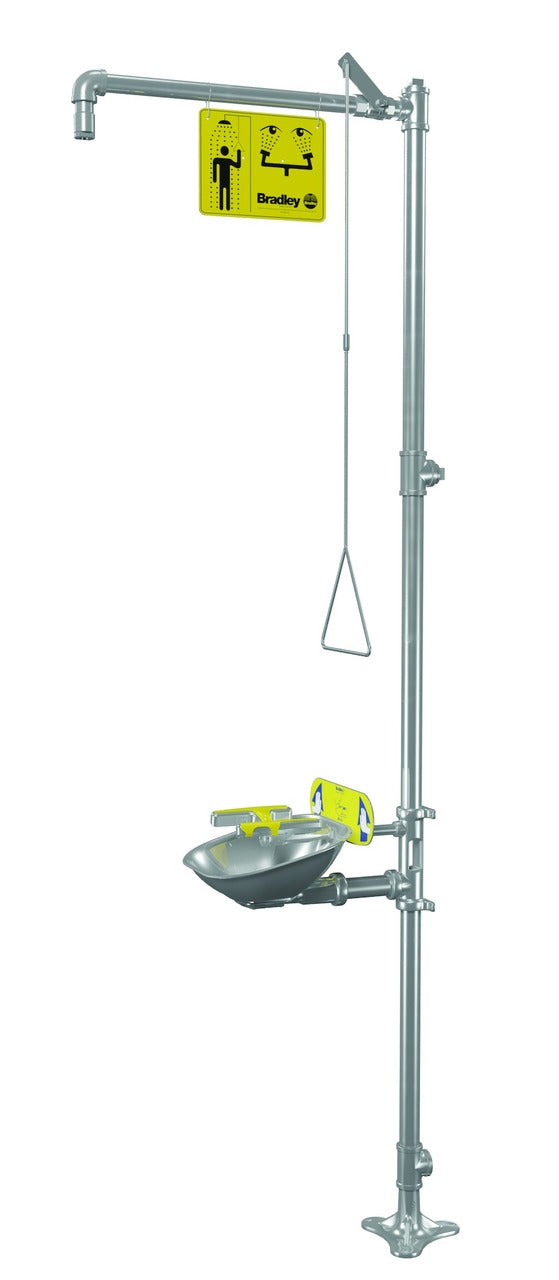 Safety Shower and Eye/Facewash, Eyewashes, S19314BFSS