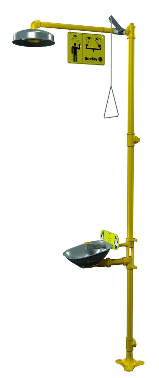 Safety Shower and Eyewash, Combination Units, S19314F