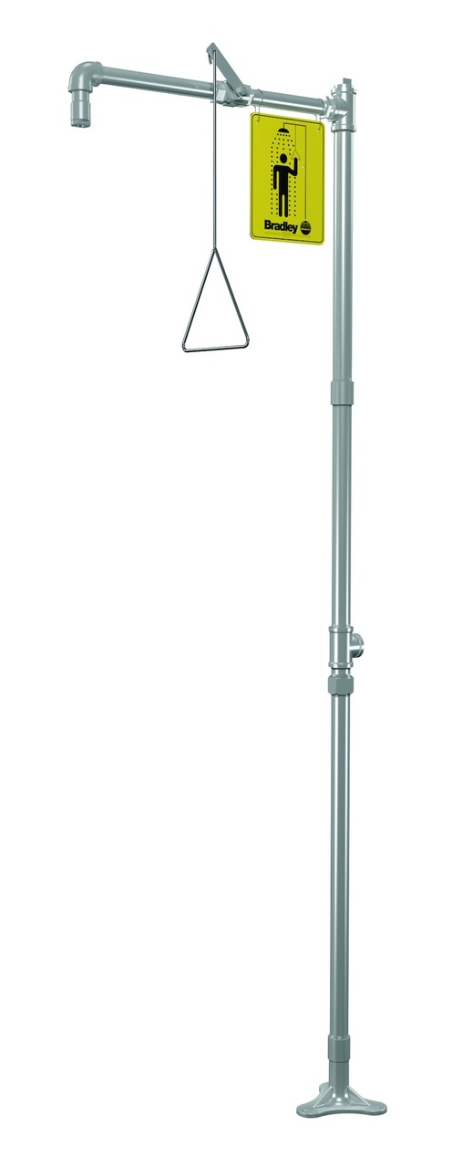 Safety Shower, SS, Floor Mount