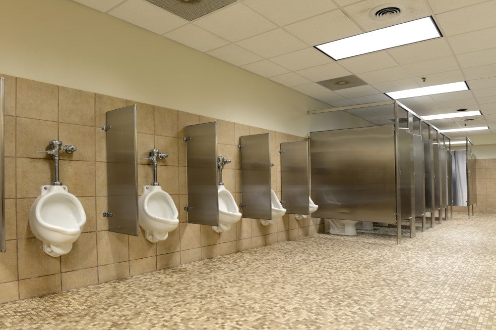 Cleaning Stainless Steel Bathroom Stalls: Frequency, Tough Stains