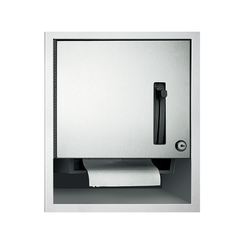 Paper Towel Dispenser - Roll - Recessed