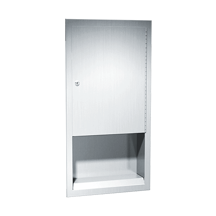 Paper Towel Dispenser (Multi, C-Fold) - Recessed, 0452