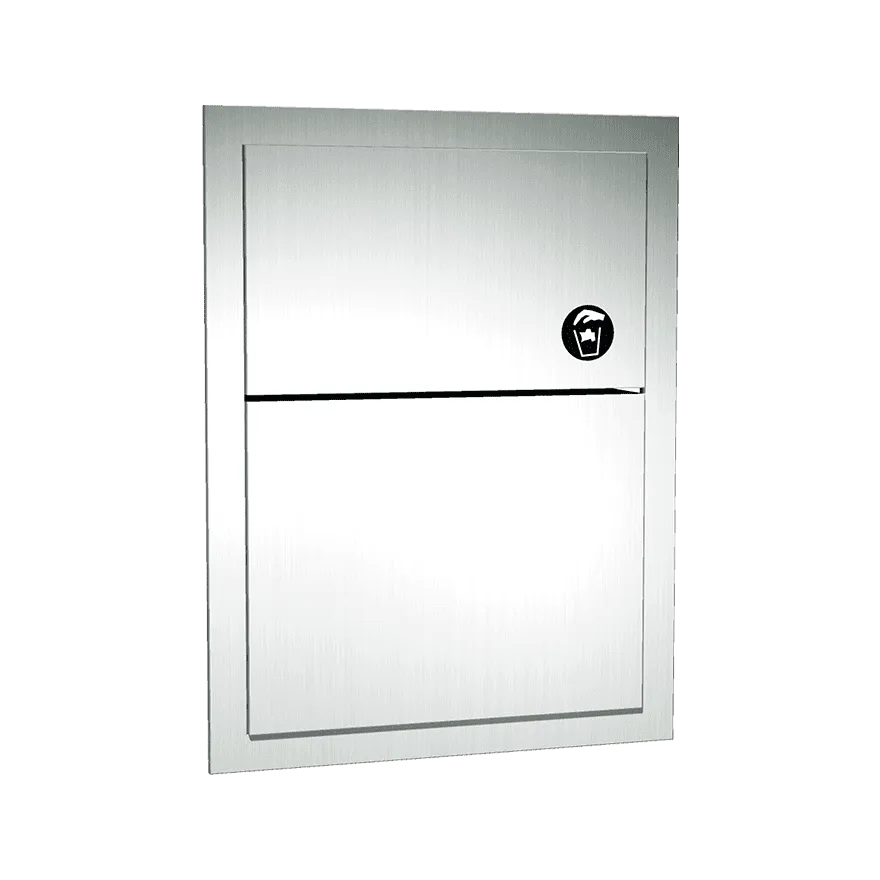 Sanitary Waste Disposal - Recessed, 0473