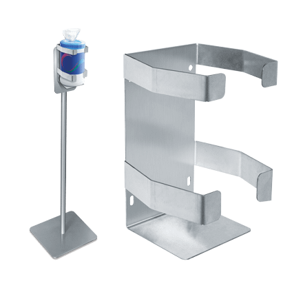 Wipes Dispenser Holder Satin Stainless Steel  Attachment for FS0300  NEW