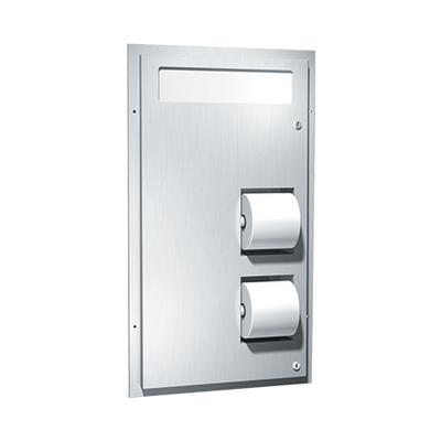 Toilet Seat Cover & Toilet Tissue Dispenser - Dual Access, for Handicapped - Par