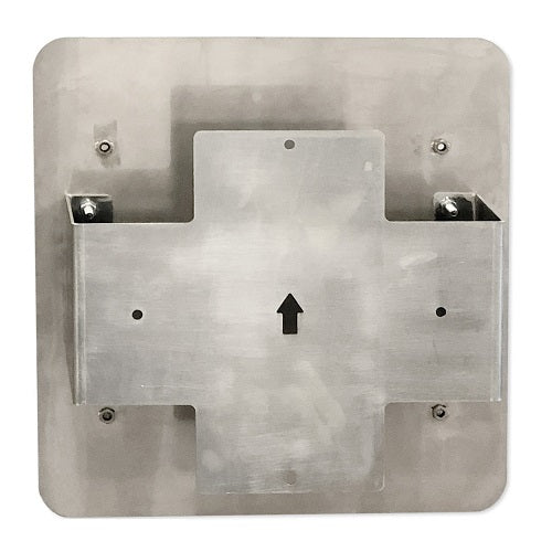 World Dryer 17-10160K SLIMdri Retrofit Kit Stainless Steel, Adapter Plate