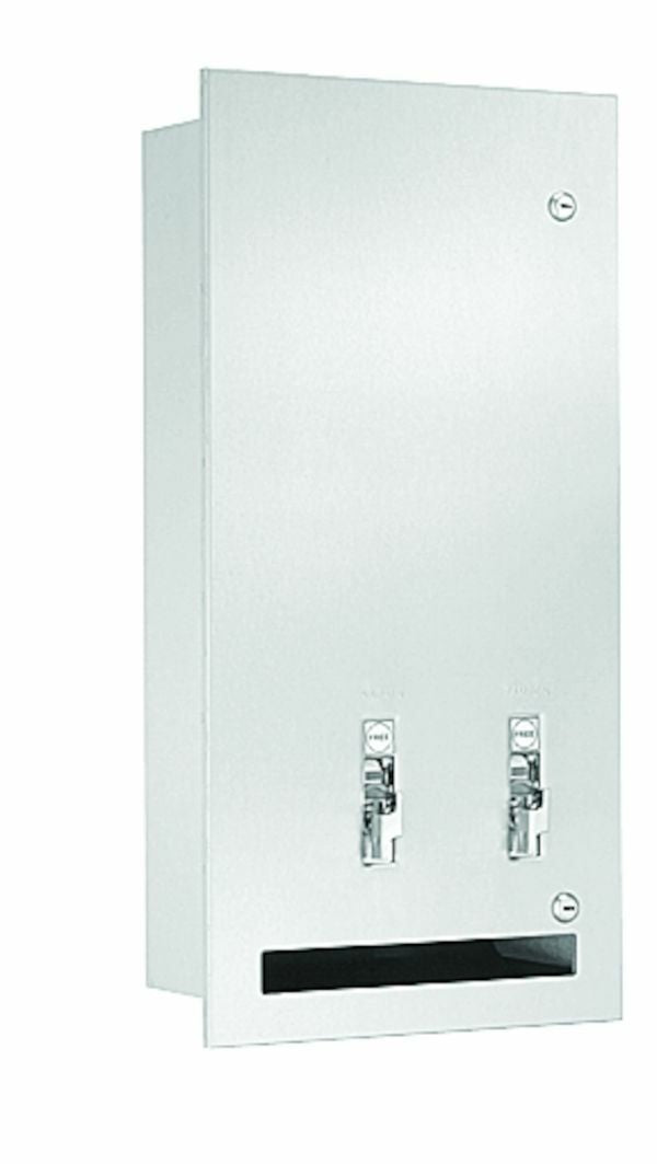 4017-10 with 25c Mechanism, Napkin/Tampon Vendor, 4017-1045