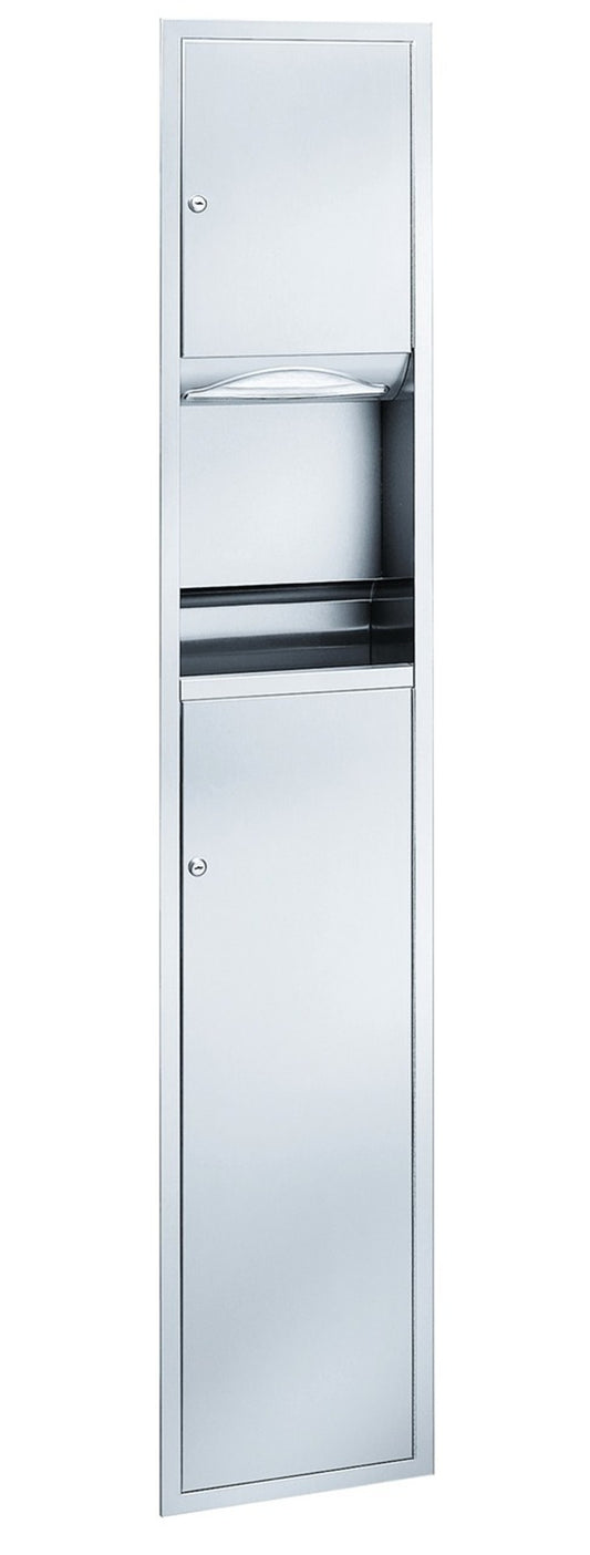 Towel/Waste, 9.2 Gal, Surf-Mtd