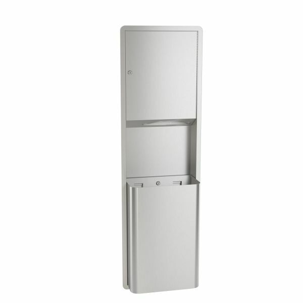 Surface-Mtd. Model 234, Towel Dispenser/ Waste Receptacle, 234-11