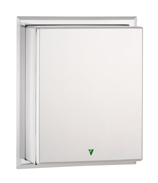 Paper Towel Dispenser, Automatic, Semi-Recessed