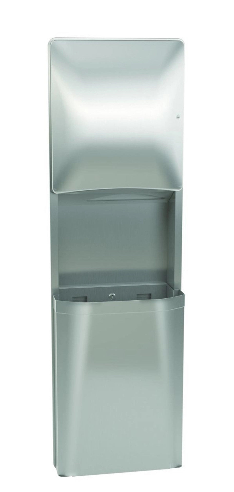 Bradley 2A25 Series Diplomat Towel Dispenser/Waste Receptacle, Sensor Activated
