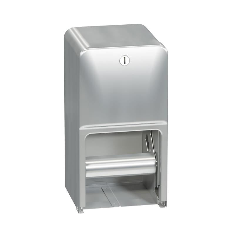 Surface-Mounted, Dual Roll, Toilet Tissue Dispenser, 5A10-11