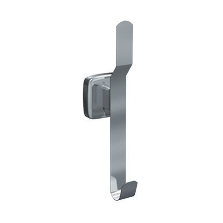 Hat & Coat Hook - Satin Stainless Steel - Surface Mounted