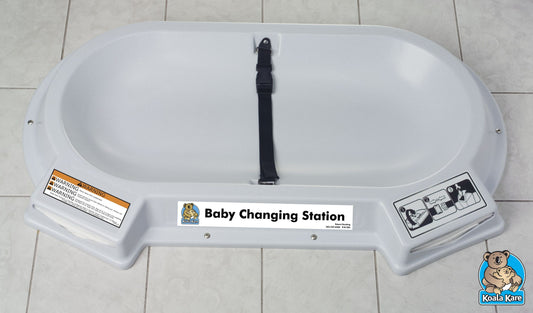 Countertop Surface Mounted Changing Station (Grey Granite)