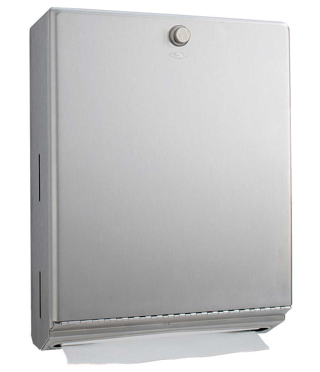 Paper Towel Dispenser, Knob Latch