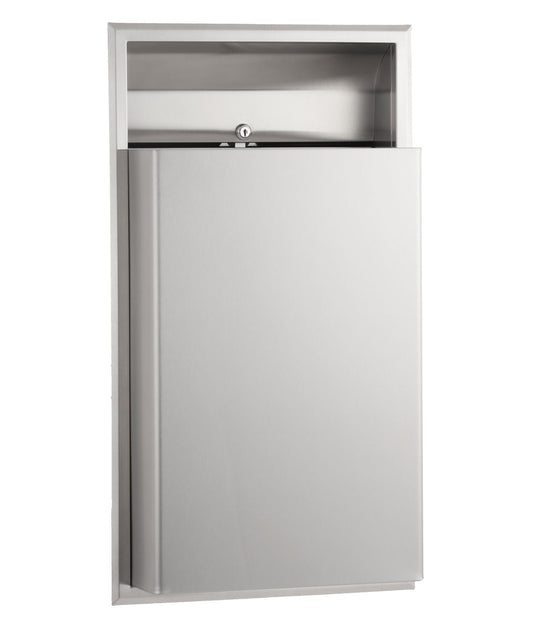 Recessed Waste Receptacle