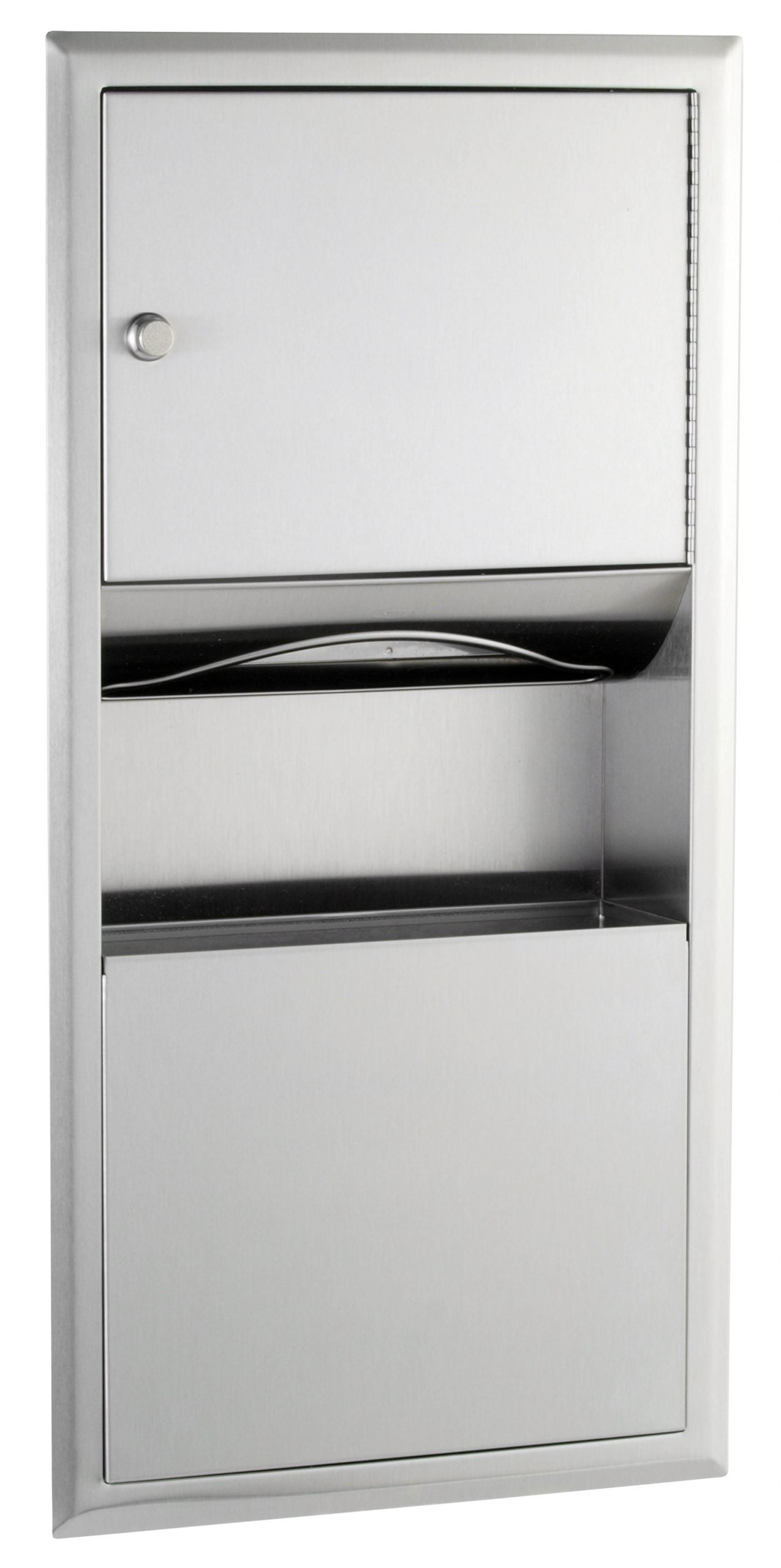 Paper Towel Dispenser/Waste Receptacle
