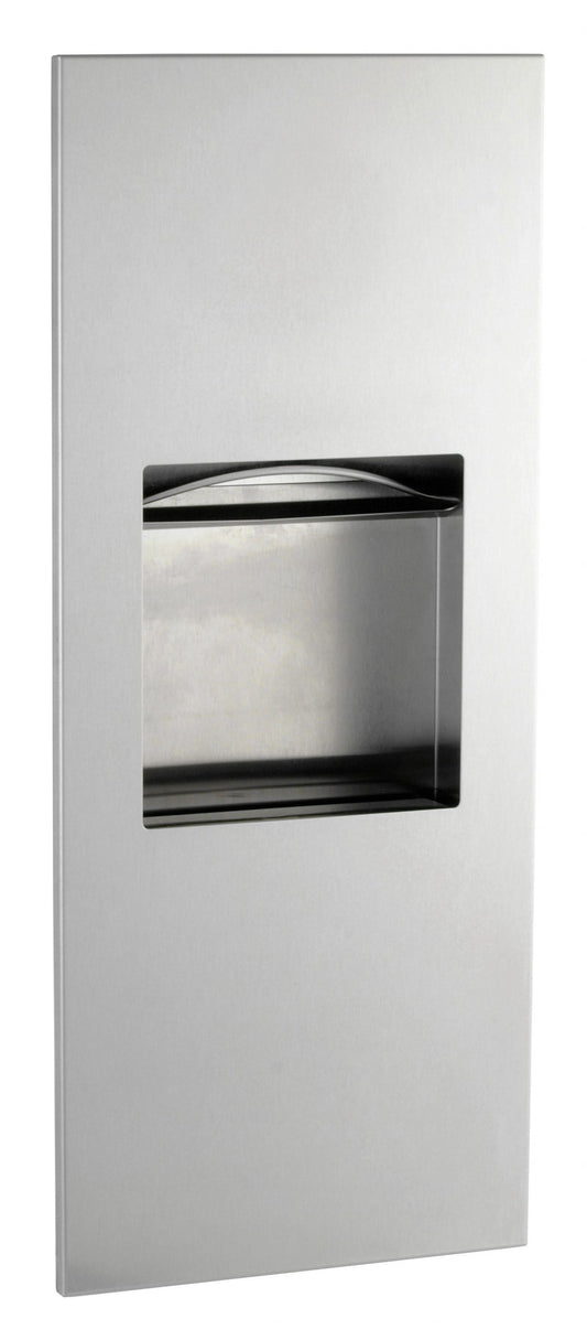 Trimline Paper Towel Dispenser/Waste Receptacle