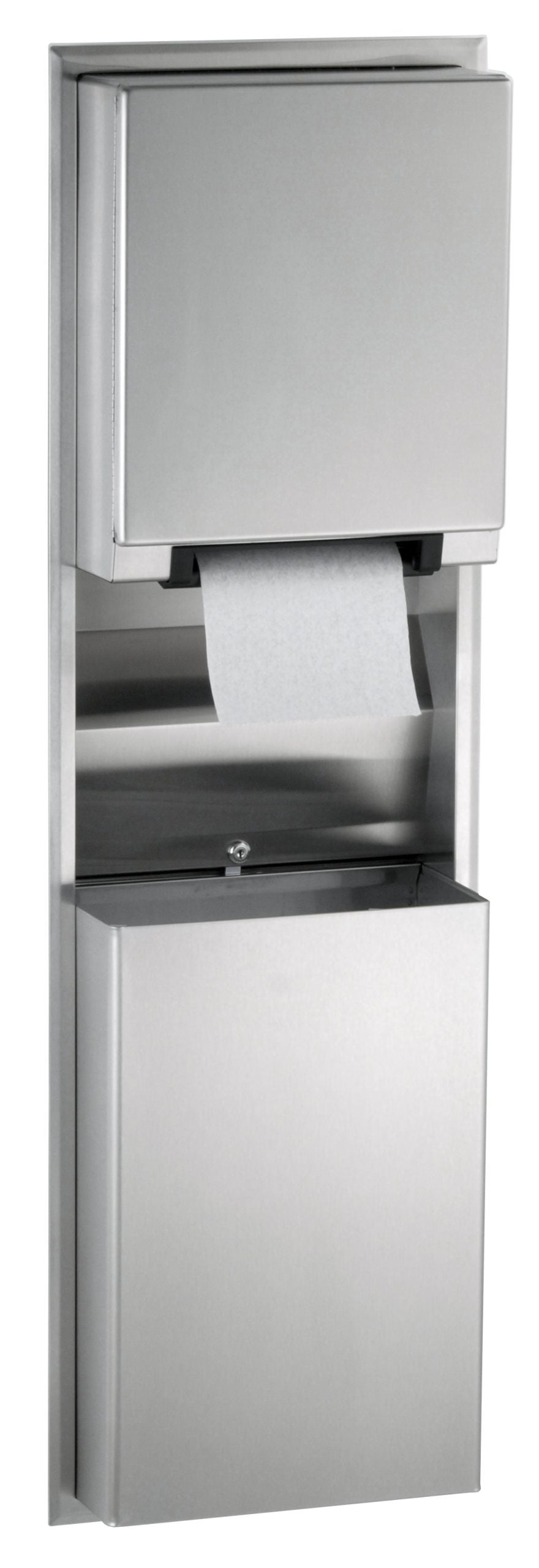 Recessed Convertible Automatic, Universal Roll Towel Dispenser