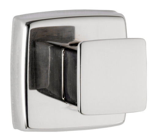 Single Robe Hook, Bright-Polished