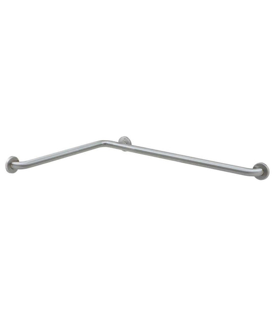 1-1/2" Diameter Two-Wall Shower/Tub Compartment Grab Bar, Peened