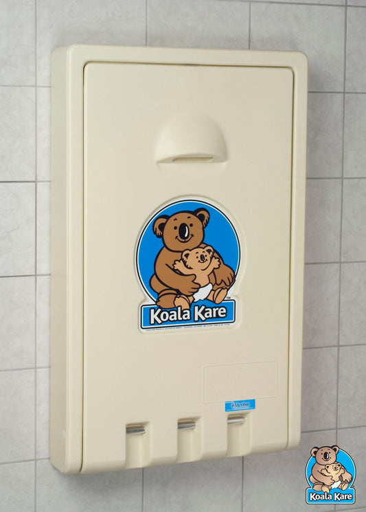 Vertical Plastic Changing Station