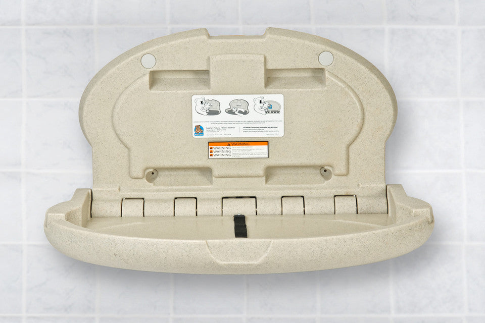 Koala Kare Oval Plastic Baby Changing Station
