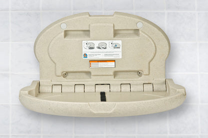 Koala Kare Oval Plastic Baby Changing Station