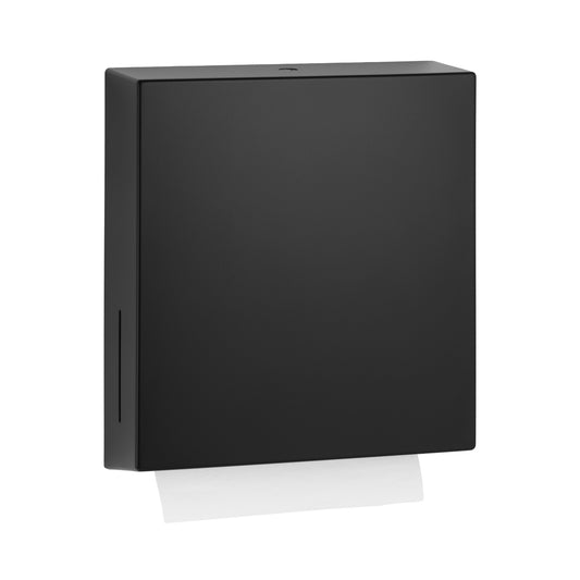 FINO Surface-Mounted Paper Towel Dispenser, Matte Black