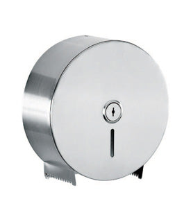 9" Jumbo Roll Toilet Tissue Dispenser, Stainless Steel