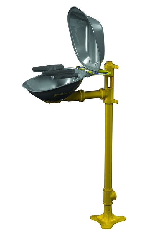 Safety Eye/Face Wash Pedestal Mount, Eyewashes, S19214DCFW