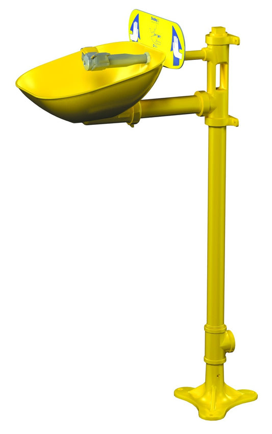 Safety Eye/Face Wash Pedestal Mount, Eyewashes, S19214EW