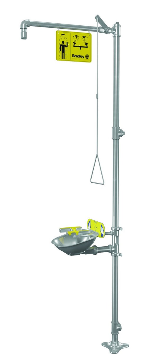 Safety Shower and Eye/Facewash, Eyewashes, S19314BFSS