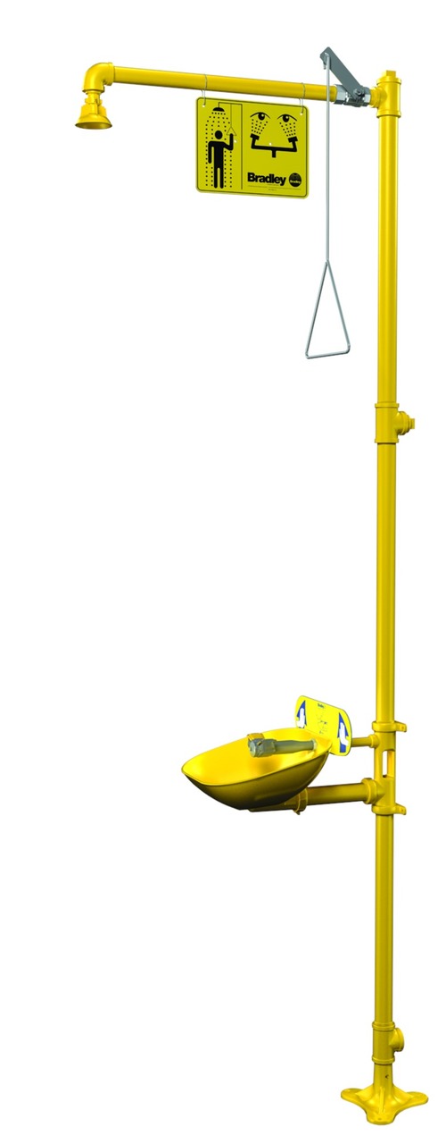 Safety Shower and Eyewash, Combination Units, S19314EW