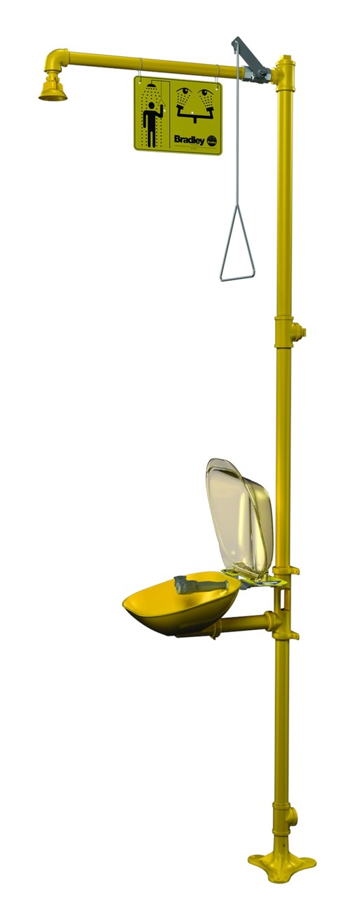 Safety Shower and Eyewash, Eyewashes, S19314PDC