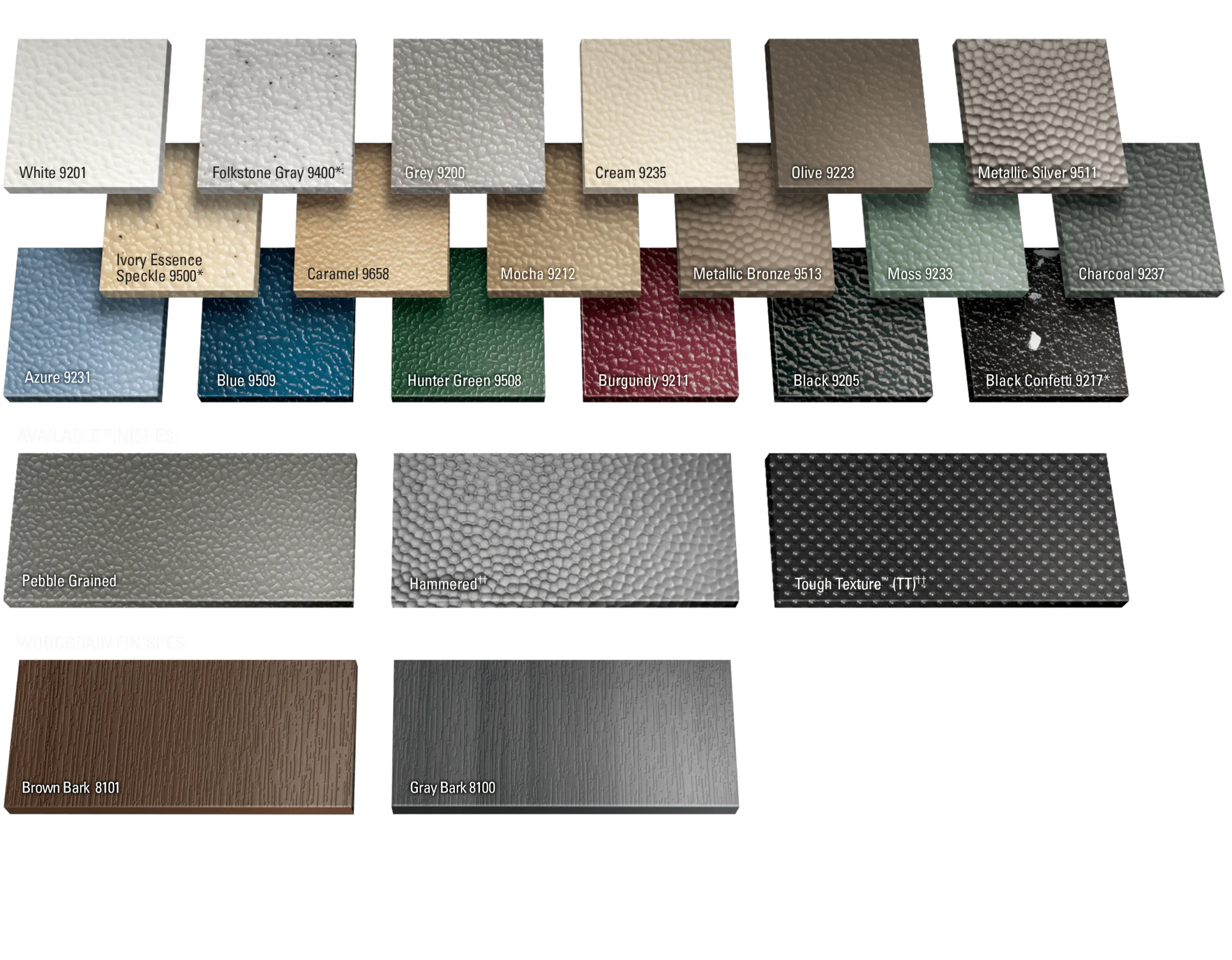 Recyclable Color Options