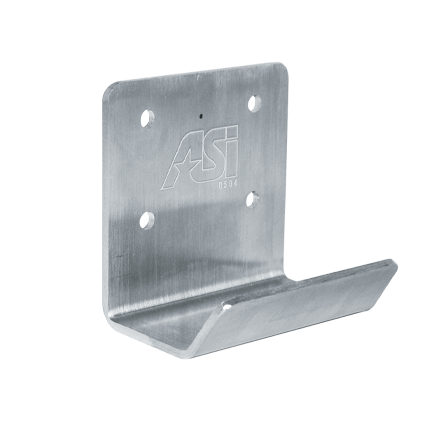 Hands-Free Foot Grip Door Pull - Satin Stainless Steel - NEW